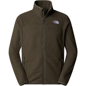 The North Face 100 Glacier Full Zip Fleecevest (Heren |bruin)