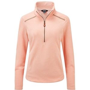 Sherpa Womens Rolpa Eco Pullover Zip Fleecetrui (Dames |roze)
