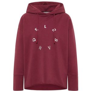 ELBSAND Womens Daris Hoodie Hoodie (Dames |rood)