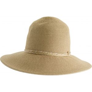 Seafolly Womens Collapsible Fedora Hoed (Dames |beige)