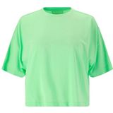 Sportshirt - Effen - Jersey - Kwartmouw - Losse Pasvorm