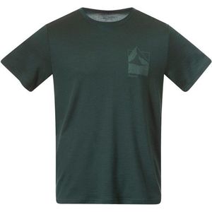 Bergans Rabot Mount Wool Tee Merinoshirt (Heren |blauw)