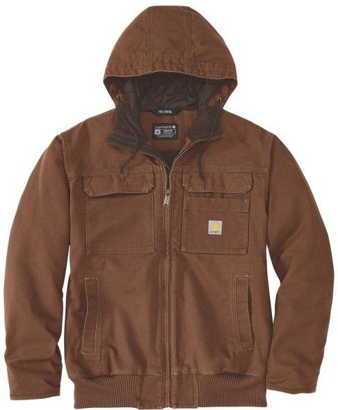 Carhartt - Whased Duck Insulated Active Jas - Katoen - Wijde Pasvorm