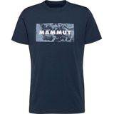Mammut - Trovat Logo - T-shirt - Groen - Gerecycled Polyester en Katoen