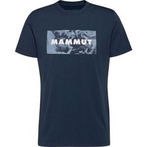 Mammut - Trovat Logo - T-shirt - Groen - Gerecycled Polyester en Katoen