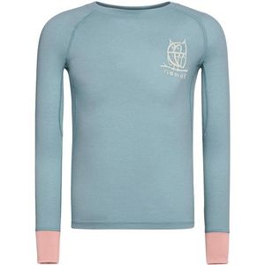 Namuk Kids Uil Merino Longsleeve Merino-ondergoed (Kinderen |turkoois)