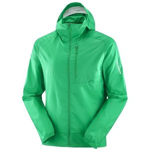 Salomon Bonatti Cross Full Zip Hoodie Hardloopjack (Heren |groen)