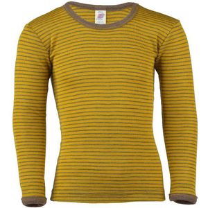 Engel - Kinder Onderhemd L/S - Geel - Merino-ondergoed