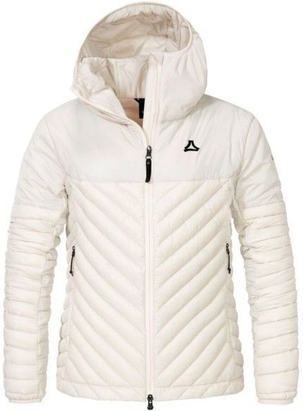 Schöffel - Cascata - Donsjack - Wit - Isolerend - Capuchon - Winddicht