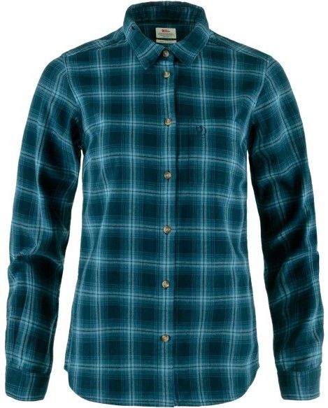 Fjällräven - Övik Flannel - Overhemd - Lange Mouwen - Regular Fit - Bio-Baumwollstof