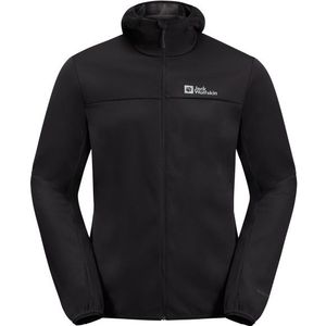 Jack Wolfskin Feldberg Hoody Softshelljack (Heren |zwart)