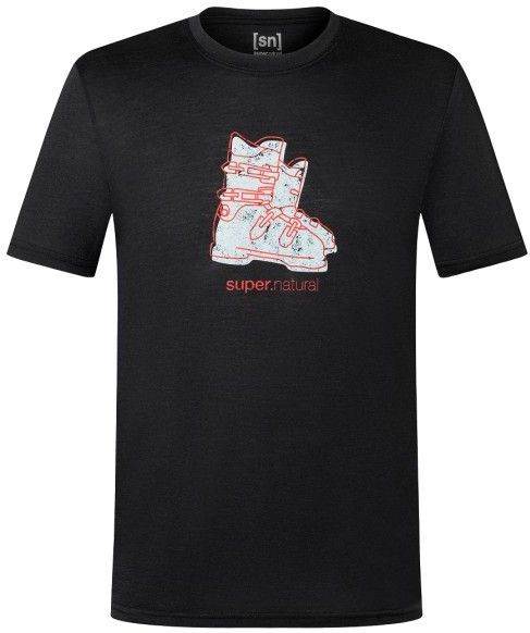 Super.natural - Lets Shoe - T-shirt - Korte Mouwen - Merinowol