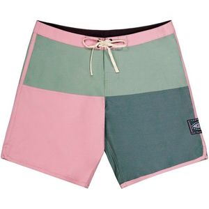 Picture Andy Heritage Solid 17 Boardshorts Boardshort (Heren |turkoois/roze)