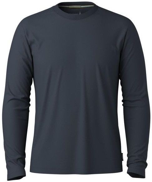 Smartwool - Perfect Crew Long Sleeve Tee - Merinoshirt - Blauw
