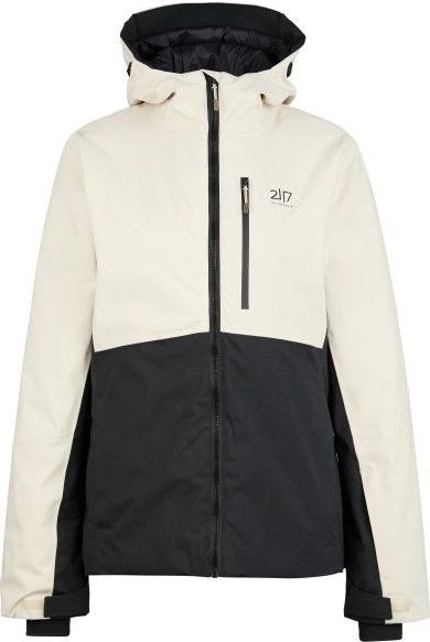2117 of Sweden Womens Sala Jacket Ski-jas (Dames |wit/zwart |waterdicht)