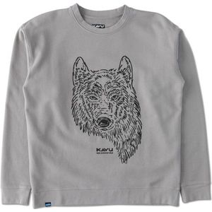 KAVU Kavu Core Crew Trui (Heren |grijs)