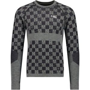 Mons Royale Ascender Merino Seamless L/S Merino-ondergoed (Heren |grijs)