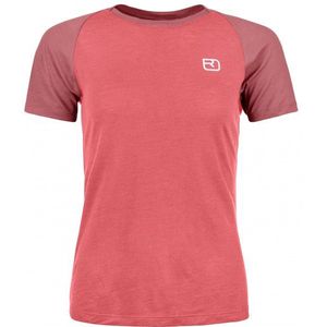 Ortovox Womens 120 Tec Fast Mountain T-Shirt Merinoshirt (Dames |rood/roze)