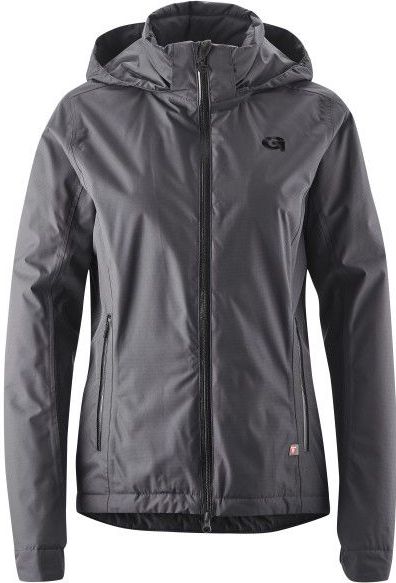 Dames - Regenjack - Grijs - 100% Polyester - Wind- en Waterdicht