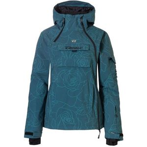 Rehall Womens Lou-R Anorak Snowjacket Ski-jas (Dames |blauw |waterdicht)