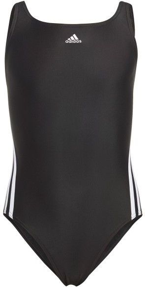 adidas Kids 3-Stripes Swimsuit Badpak (Kinderen |zwart)
