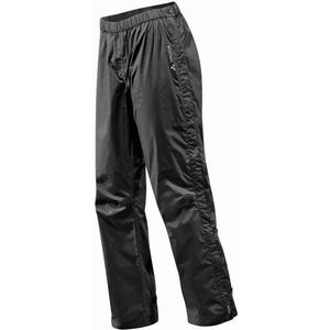 Vaude Womens Fluid Full-Zip Pants S/S Regenbroek (Dames |zwart |waterdicht)