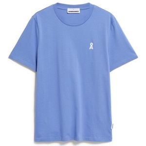 ARMEDANGELS Jaames Summer Cloud T-shirt (Heren |blauw)