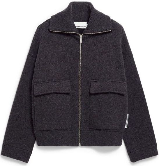 ARMEDANGELS - Joaniaas - Damesjas - Effen - Hoge Kraag - Lange Mouwen