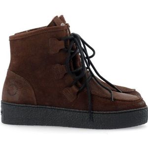 CaShott Womens Cascamilla Lace Boot Warm 20 Winterschoenen (Dames |bruin/zwart)