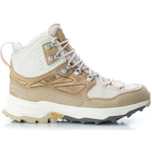 Jack Wolfskin Womens Cyrox Texapore Mid Wandelschoenen (Dames |beige/wit |waterdicht)