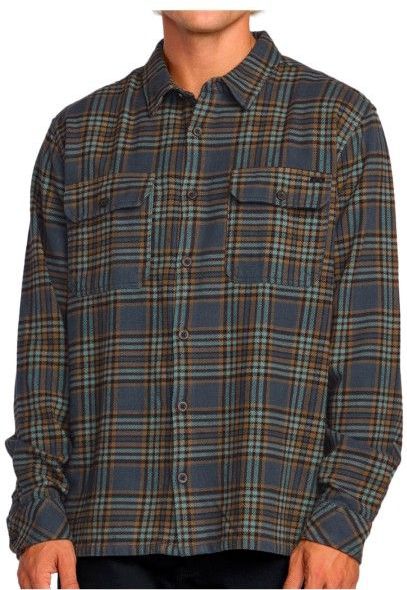 Billabong - Offshore - Overhemd - Midnight - Lange Mouwen - 100% Katoen