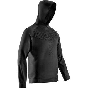 X-Bionic X-Ential Hoody L/S Sportshirt (zwart)