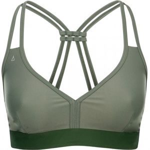 INASKA Womens Top Wild Bikinitop (Dames |olijfgroen)