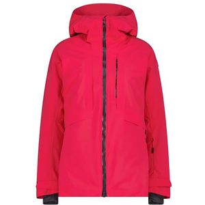CMP Womens Jacket Fix Hood Ski-jas (Dames |rood |waterdicht)