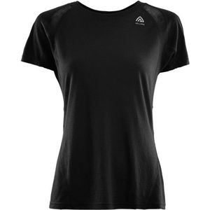 Aclima Womens Lightwool Sports T-Shirt Merino-ondergoed (Dames |zwart)