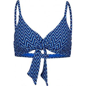 Seafolly Womens Cleo Twist Tie Front Bralette Bikinitop (Dames |blauw)