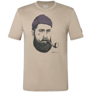 supernatural Sailor Tee Merinoshirt (Heren |beige)