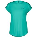 Scott - Defined S/S Sportshirt - Turkoois - Dames