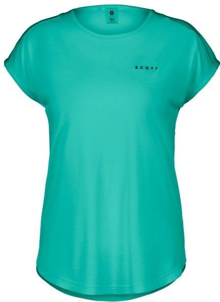 Scott - Defined S/S Sportshirt - Turkoois - Dames