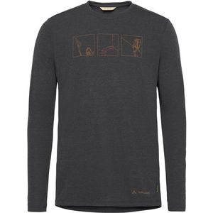 Vaude Rosemoor L/S T-Shirt III Longsleeve (Heren |grijs)