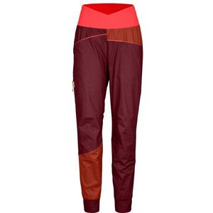 Ortovox Womens Valbon Pants Klimbroek (Dames |rood)