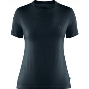 Fjällräven Womens Abisko Wool S/S T-shirt (Dames |blauw)