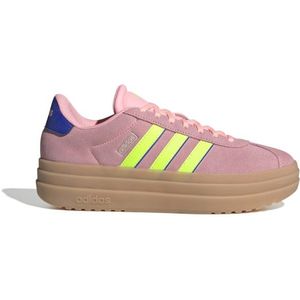 adidas Womens VL Court Bold Sneakers (Dames |beige/roze)