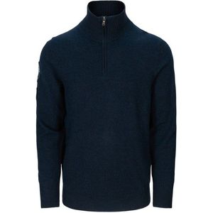 Amundsen Sports Peak Half Zip Merinotrui (Heren |blauw)
