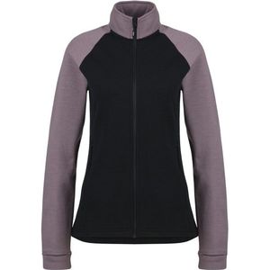 Stoic Womens MerinoFleece335 KuolpaSt Jacket Fleecevest (Dames |zwart)