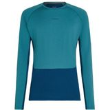 Icebreaker - Merino 200 Zoneknit L/S Crewe - Merino-ondergoed - Turkoois