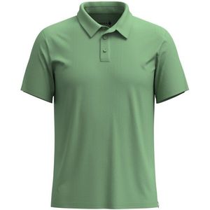 Smartwool S/S Polo Merino/Cotton Merinoshirt (Heren |groen)