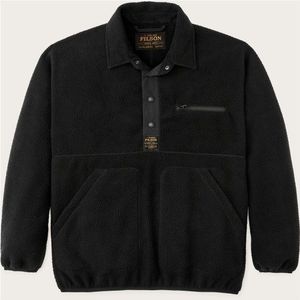Filson Pile Fleece Pullover Fleecetrui (Heren |zwart)