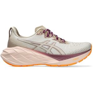 Asics Womens Novablast 4 TR Trailrunningschoenen (Dames |beige)