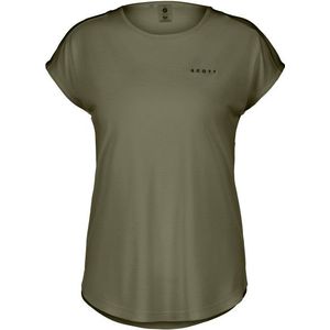Scott Womens Defined S/S Sportshirt (Dames |olijfgroen)